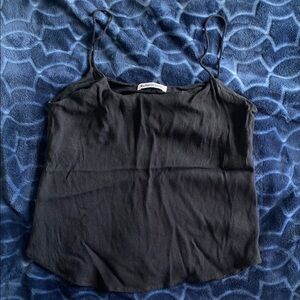 Reformation black tank top